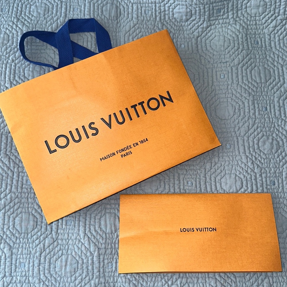 Louis Vuitton Shopping Bag and Receipt Holder